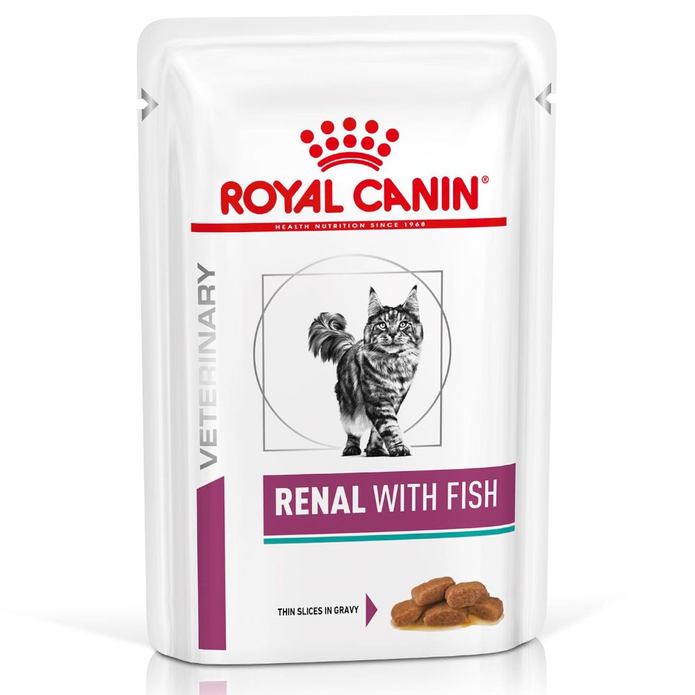 Royal Canin Veterinary Cat - Renal with Fish - Saver Pack: 48 x 85g