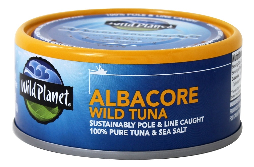 Wild Planet - Wild Albacore Tuna with Sea Salt - 5 oz.
