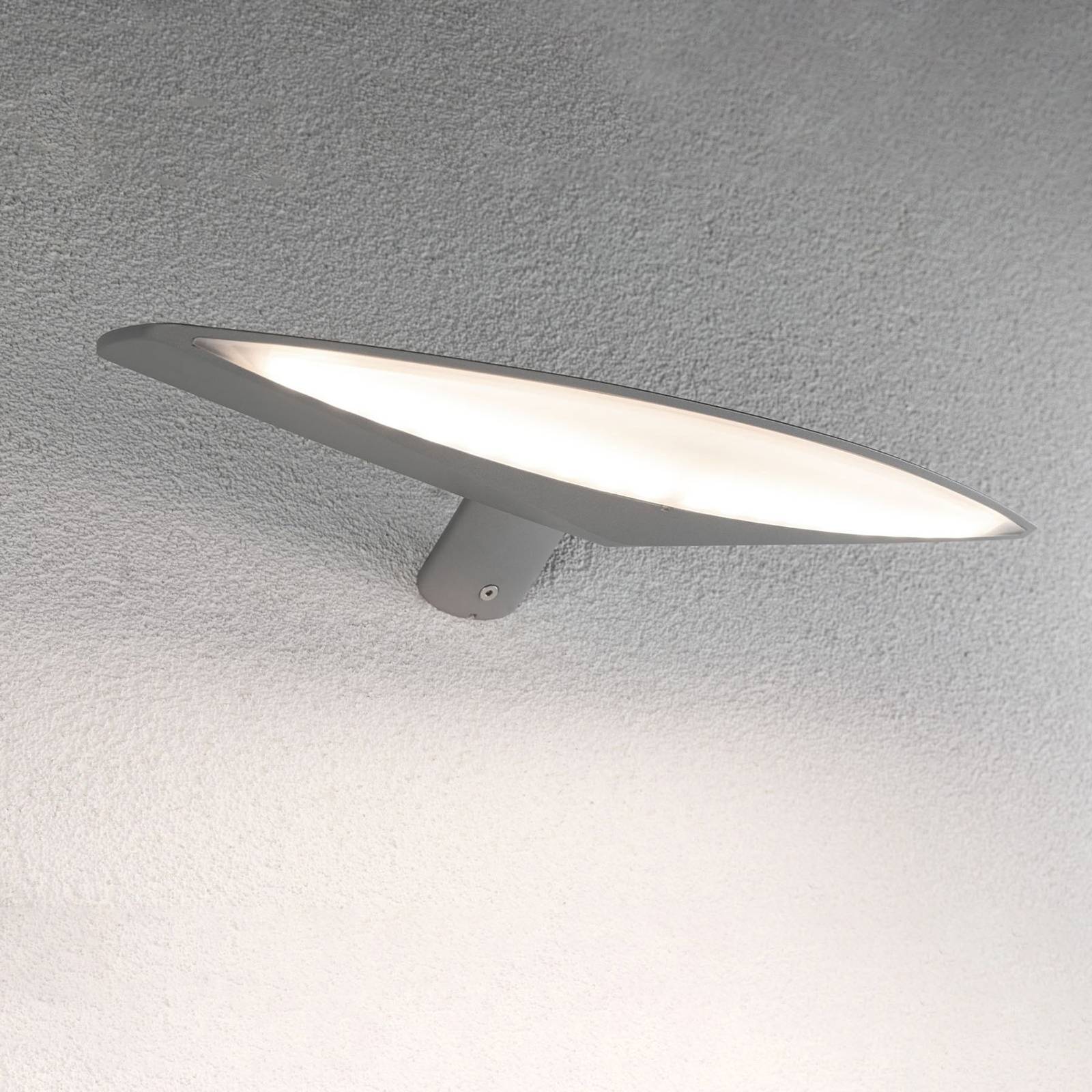 Paulmann Kiran -LED-aurinkovalo 35 cm valkoinen
