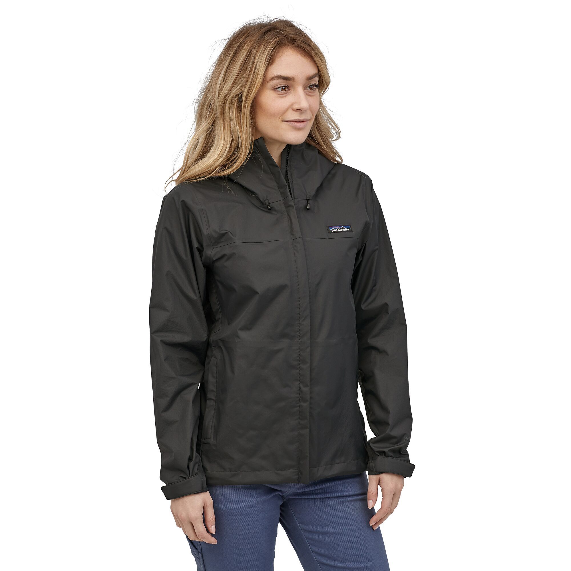 Patagonia Women's Torrentshell 3-layer Jacket - 100% Recycled Nylon, Black / S