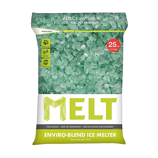 Snow Joe MELT Pet-Friendly Premium Enviro-Blend Ice Melt, 25 lbs/Bag (MELT25EB)