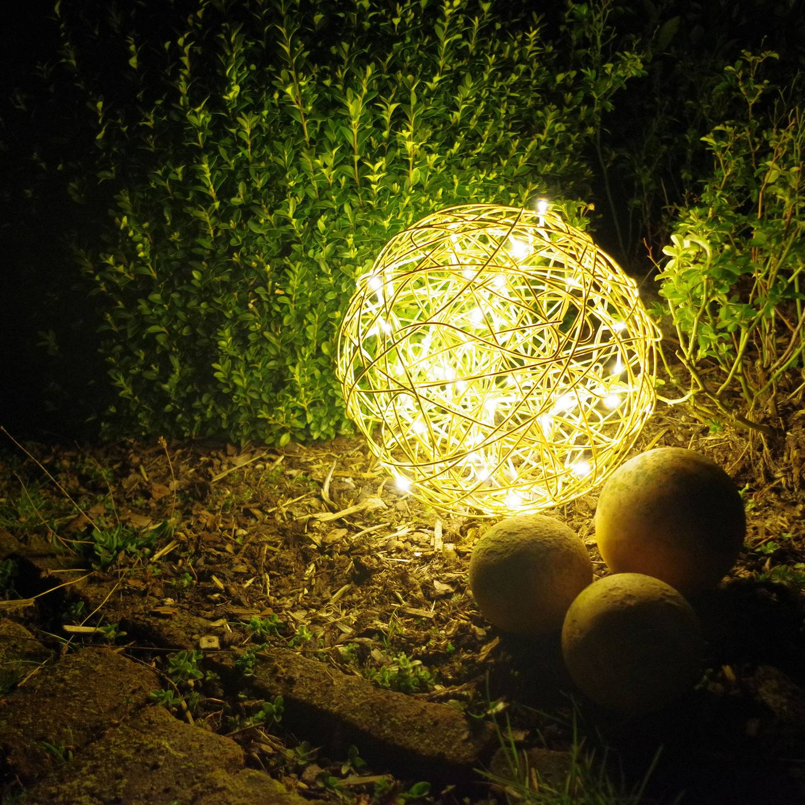 Galax-LED-koristevalopallo, kulta, Ø 37,5 cm
