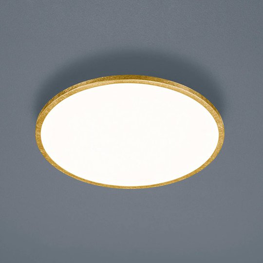Helestra Rack -LED-kattovalaisin pyöreä kulta