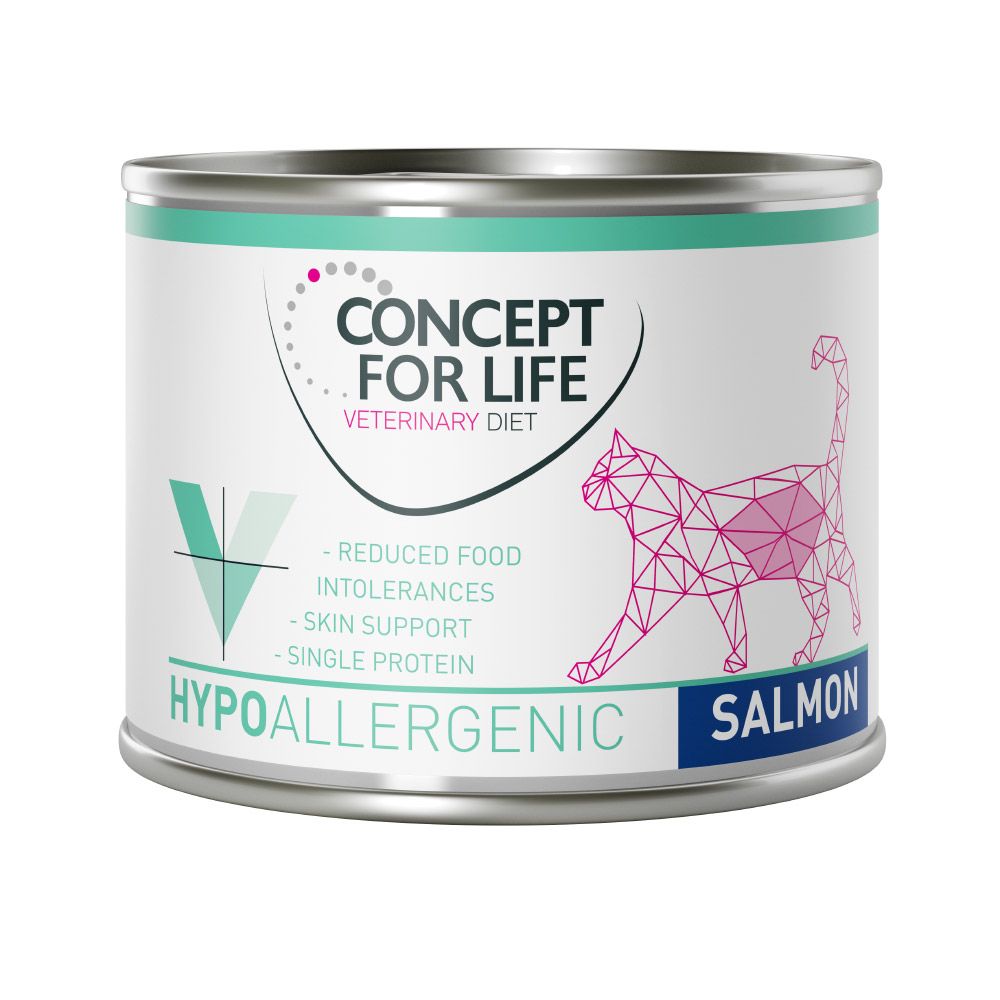 Concept for Life Veterinary Diet Hypoallergenic - Salmon - 6 x 185g