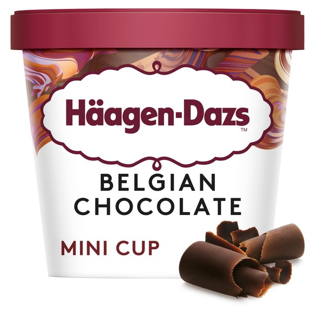 Haagen-Dazs Belgian Chocolate Mini Cup