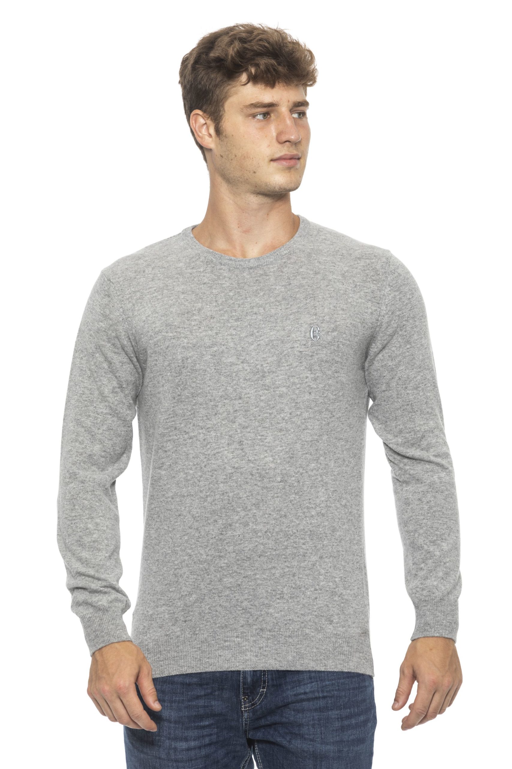Conte of Florence Men's Sweater Silver CO1272733 - M