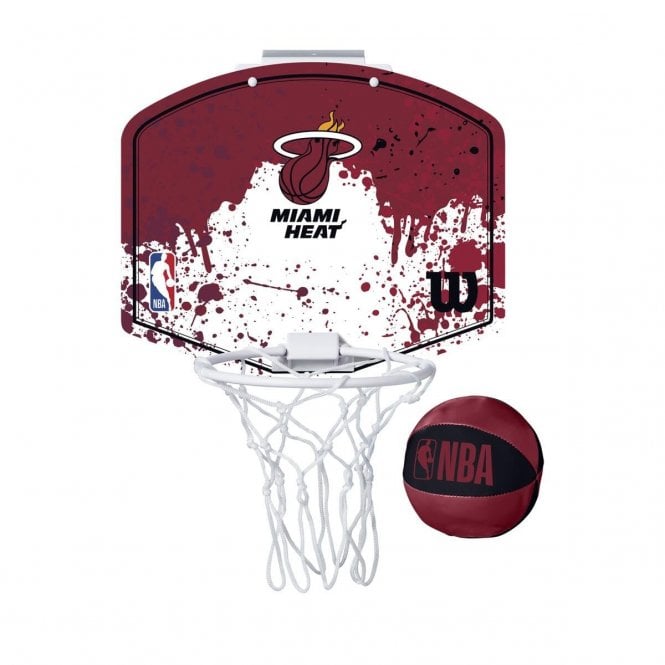 Wilson NBA Miami Heat Team Mini Hoop