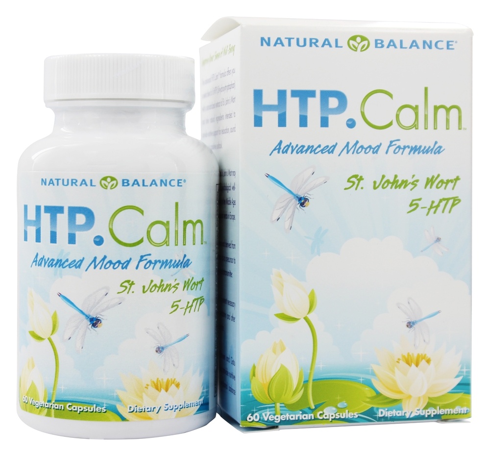 Natural Balance - HTP Calm - 60 Vegetarian Capsules