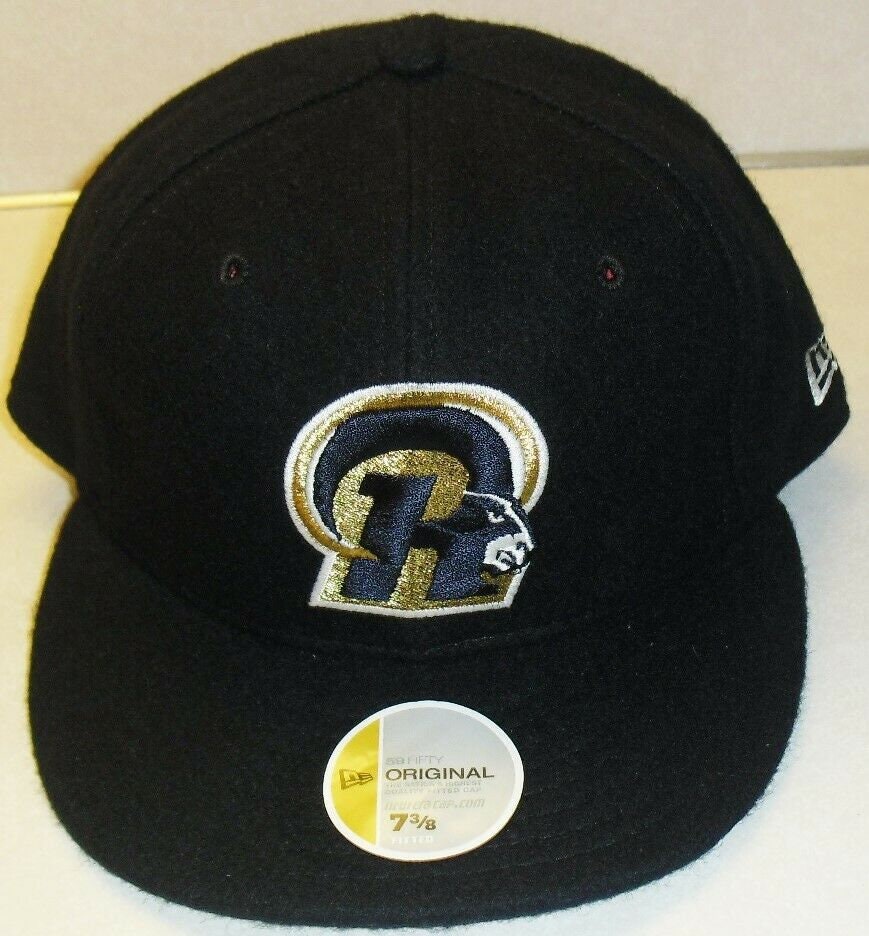 st. Louis Los Angeles Rams Vintage Original New Era Fitted Hat Sz. 7 3/8 Marshall Faulk Isaac Bruce Years