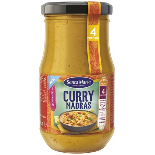 Kastike "Curry Madras" 350g - 43% alennus