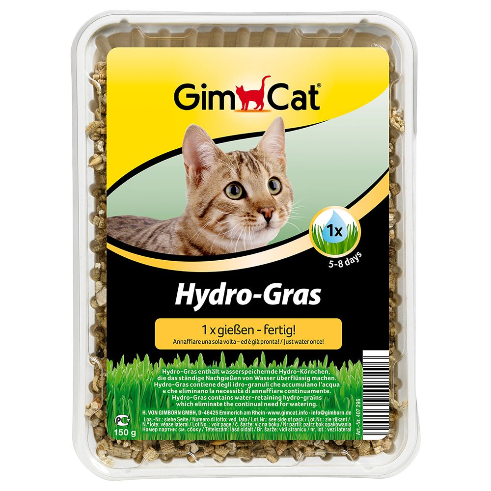 GimCat Hydro-Grass - Saver Pack: 3 x 150g