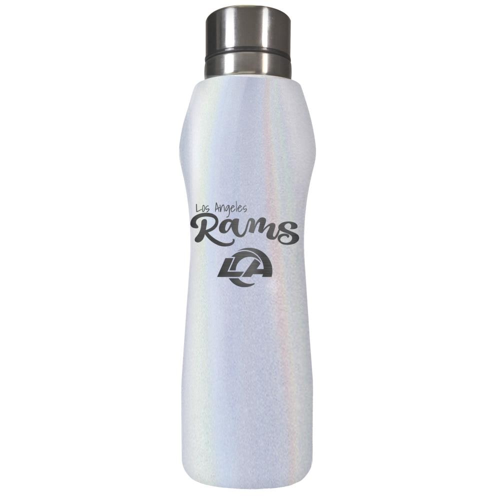 GREAT AMERICAN Los Angeles Rams The Curve Hydration Bottle The Diamond Collection 20-fl oz Stainless Steel Water Bottle | OWB2016