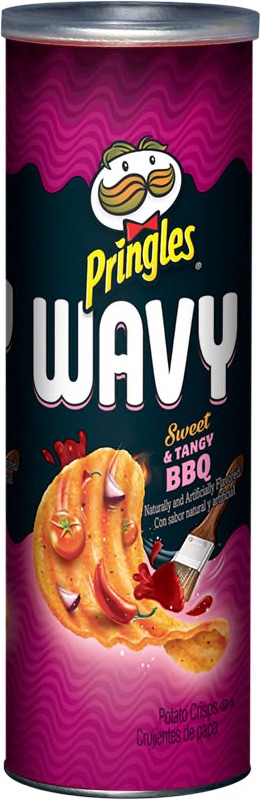Pringles Wavy Sweet & Spicy BBQ 137g