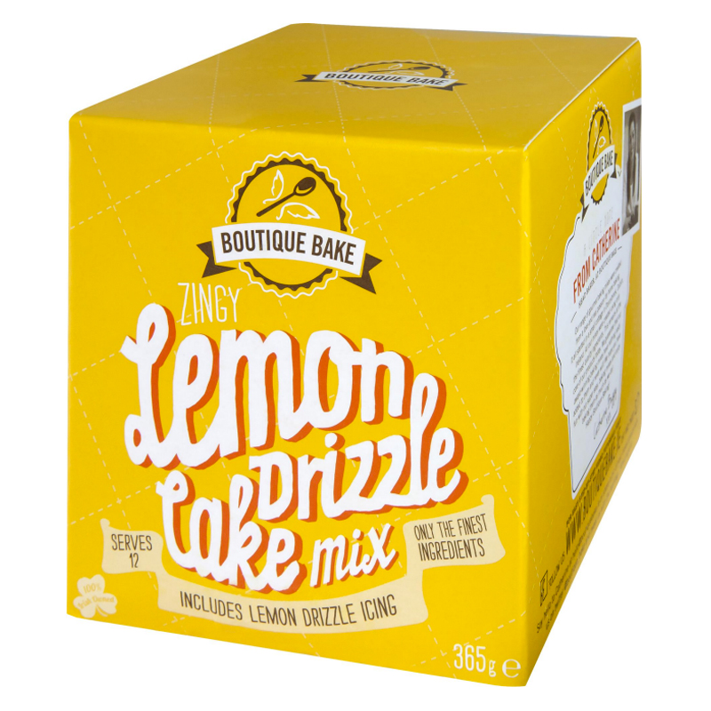 Bakmix "Lemon Drizzle Cake" 365g - 74% rabatt