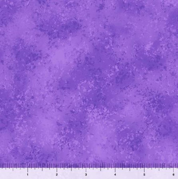 Wisteria Purple Blender From Rapture Collection Quilting Treasure Fabric - 100% Quilt Shop Cotton