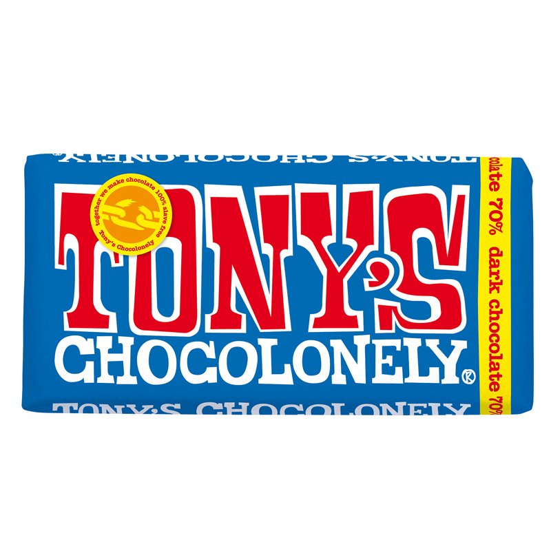Tony's Chocolonely Mørk Chokolade - 71% rabat