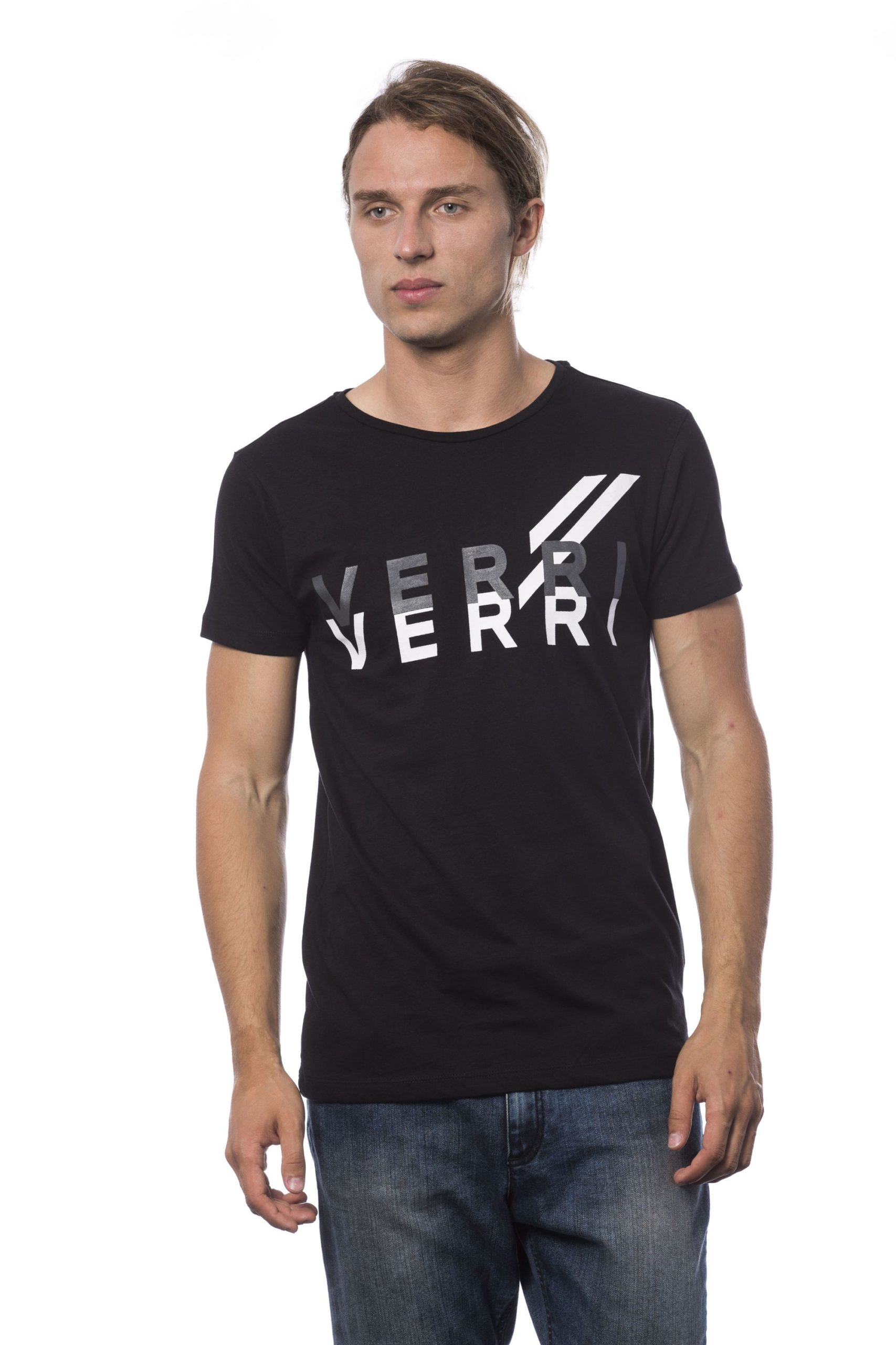 Verri Men's Nero T-Shirt Black VE681287 - S
