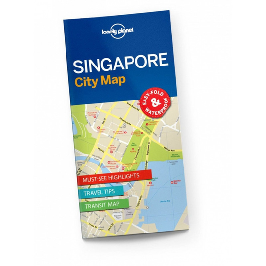 Osta Lonely Planet Singapore kaupunki kartta netistä