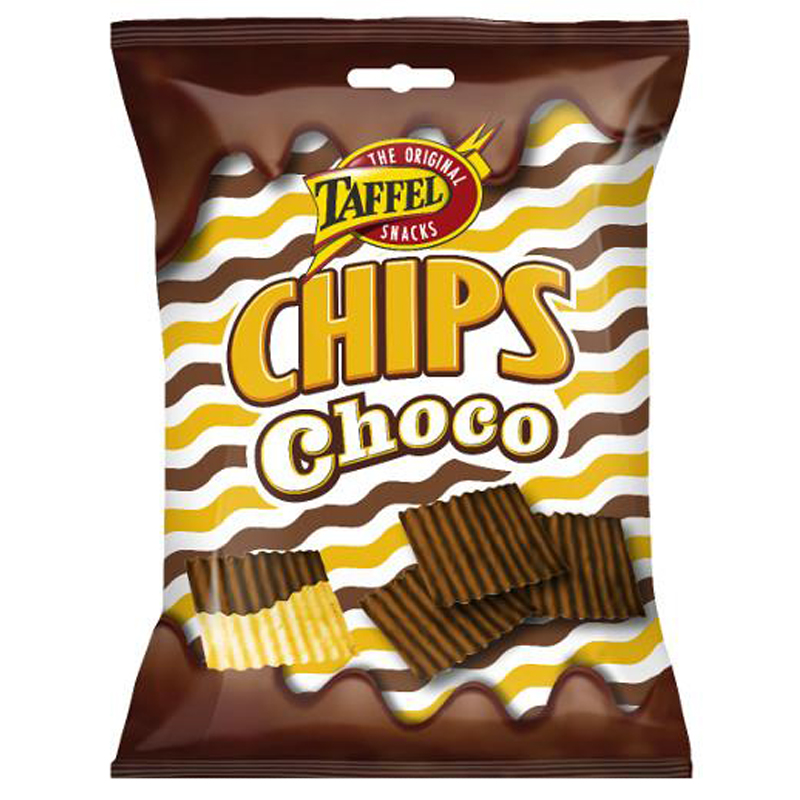 Chips med chokladöverdrag - 60% rabatt