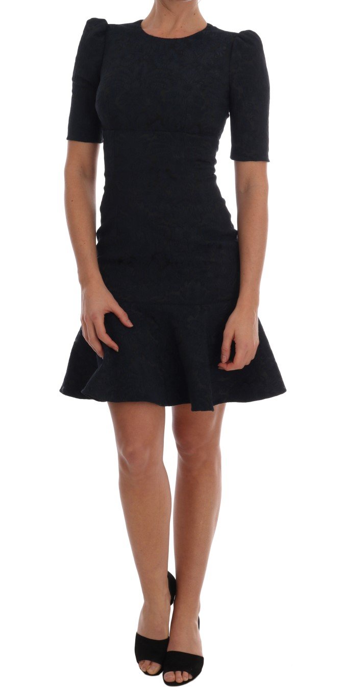 Dolce & Gabbana Women's Flare Mini Dress Black DR1359 - IT36 | XS