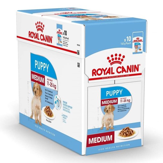Royal Canin Medium Puppy Våtfoder (10x140g)