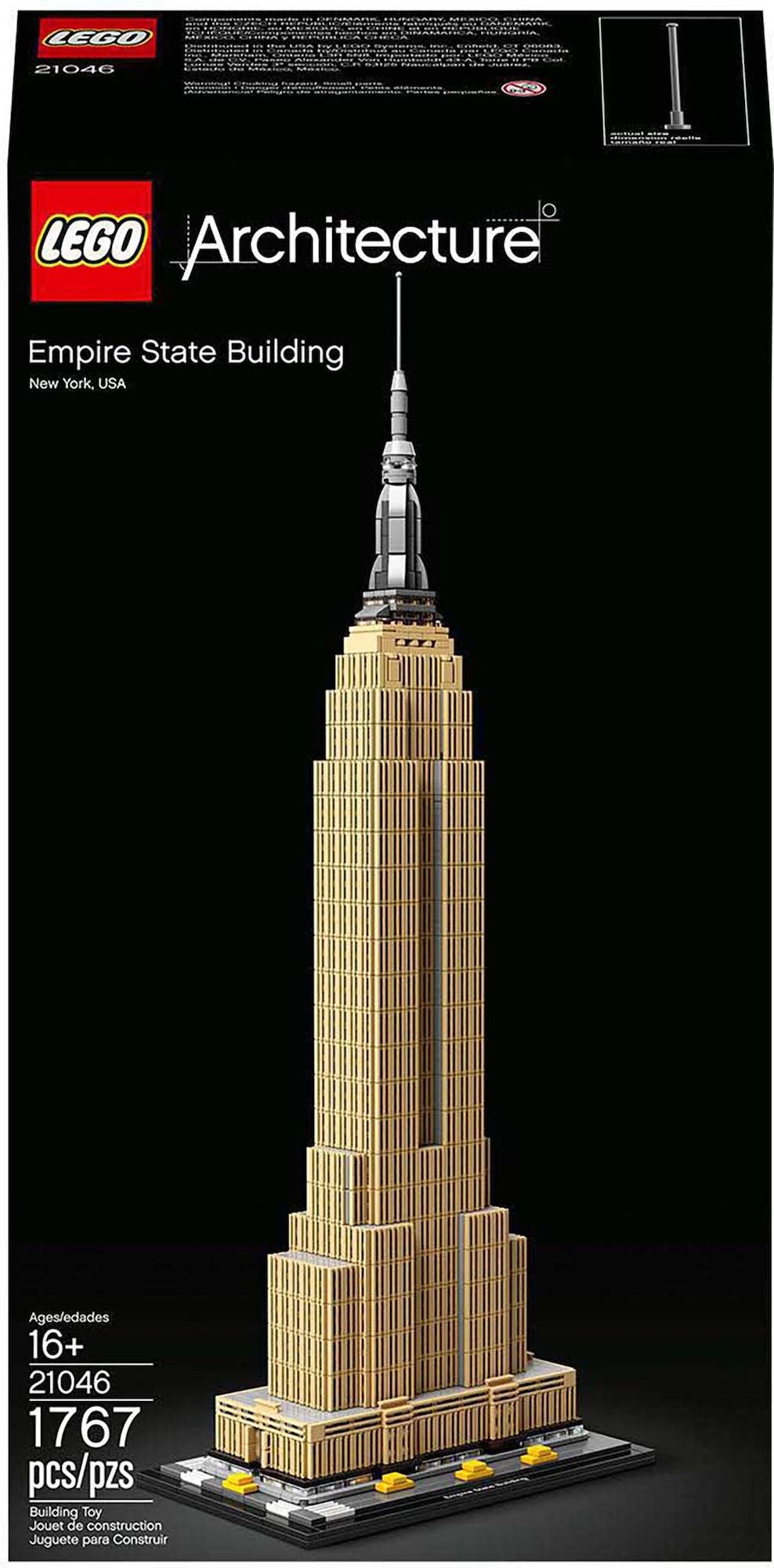 Lego Toy Lego Empire State Building Led Geament Led Empire State