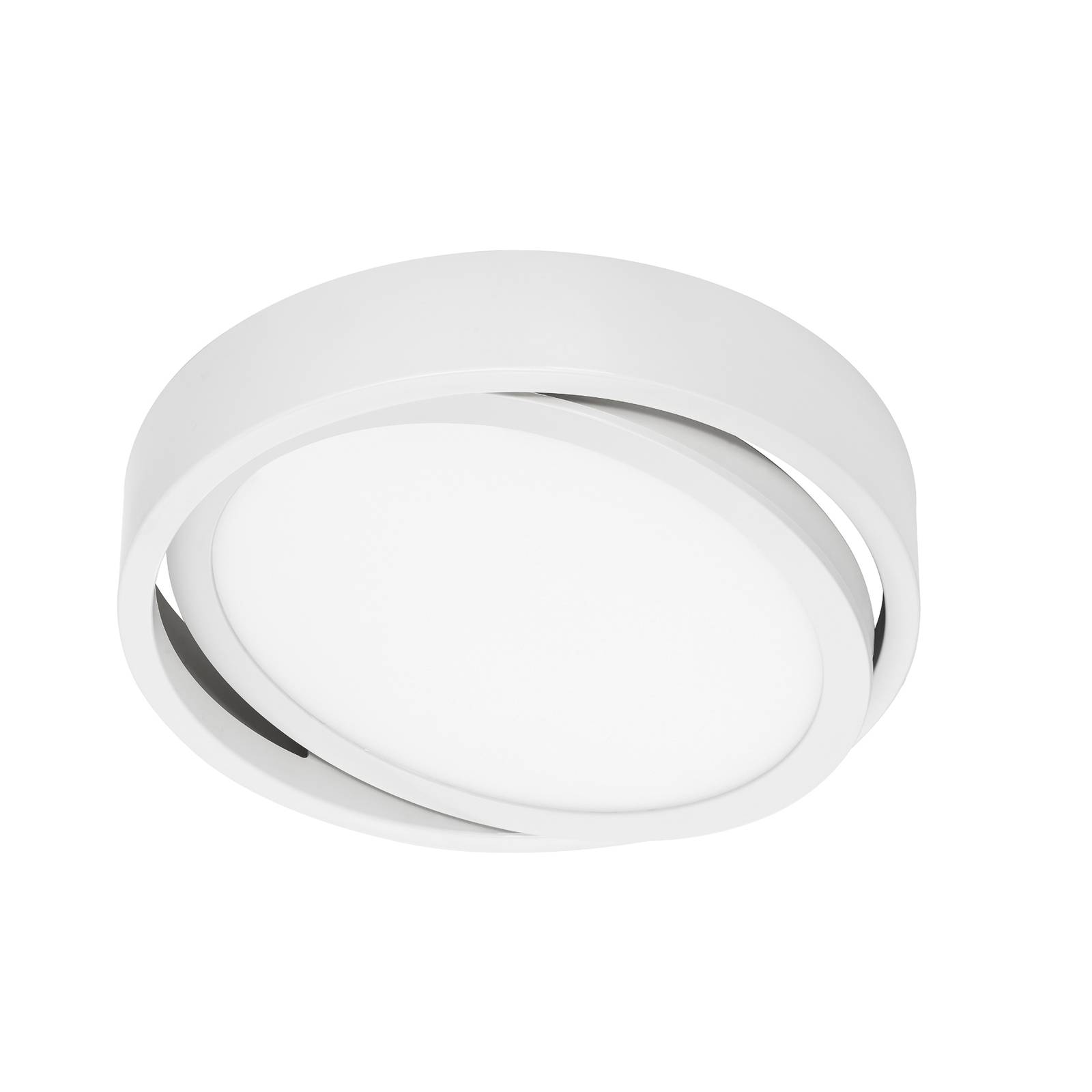 Prios Uvan -LED-kattovalo, pyöreä, valkoinen