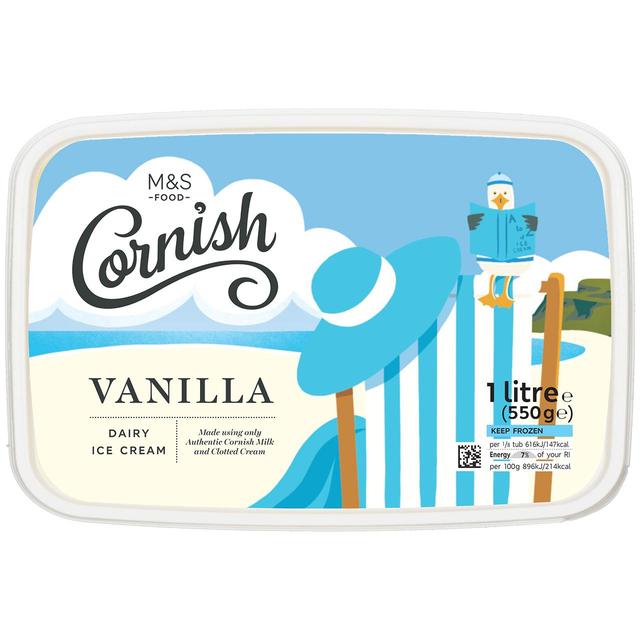 M&S Cornish Clotted Cream Vanilla Ice Cream