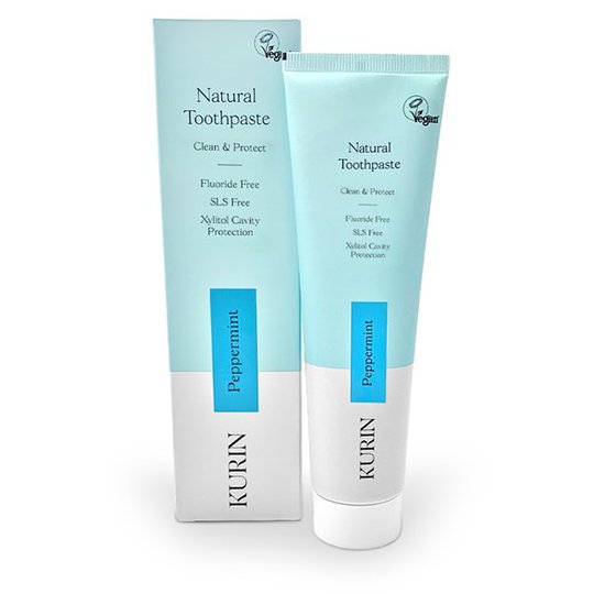 Kurin Natural Toothpaste Fluoride Free - Peppermint, 100 ml