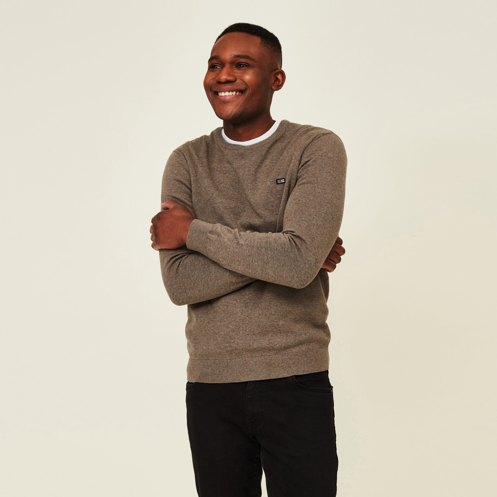 Köp Bradley Organic Cotton Crew Neck 
