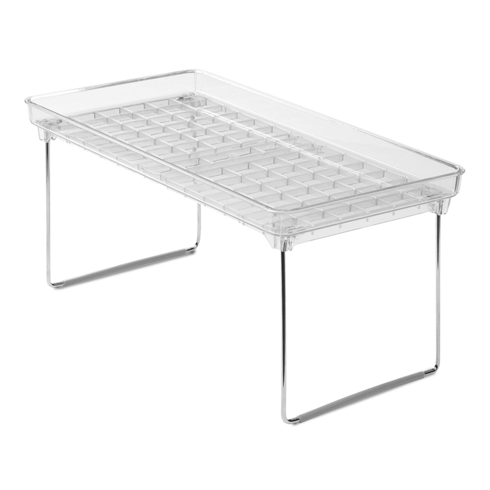 Large Madesmart Clear Stacking Shelf by World Market