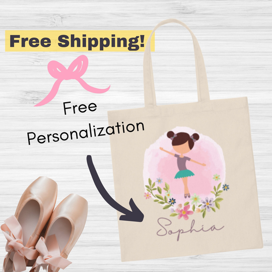 Personalized ballerina outlet bag