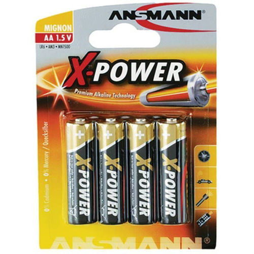 Ansmann X-Power AA Batterier LR6PPG 4BP