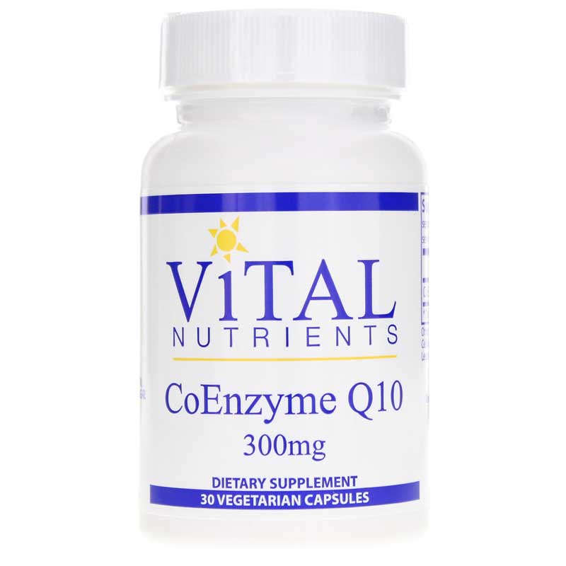 Vital Nutrients CoEnzyme Q10 300 Mg 30 Veg Capsules
