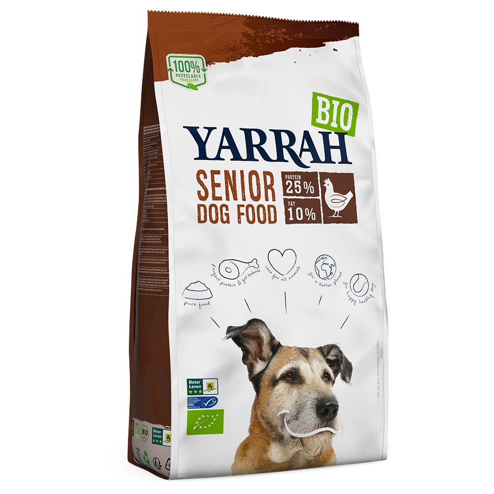 Yarrah Organic Senior Organic Chicken - Economy Pack: 2 x 10kg