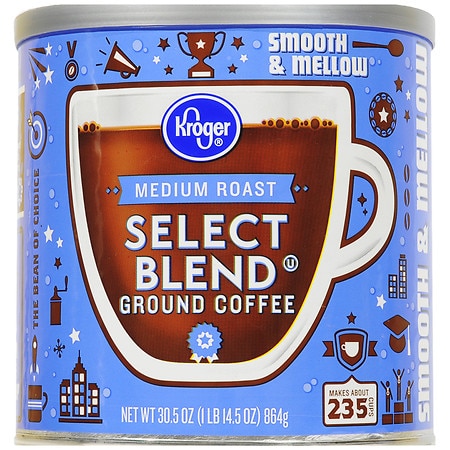 Kroger Select Blend Medium Roast Ground Coffee - 30.5 oz