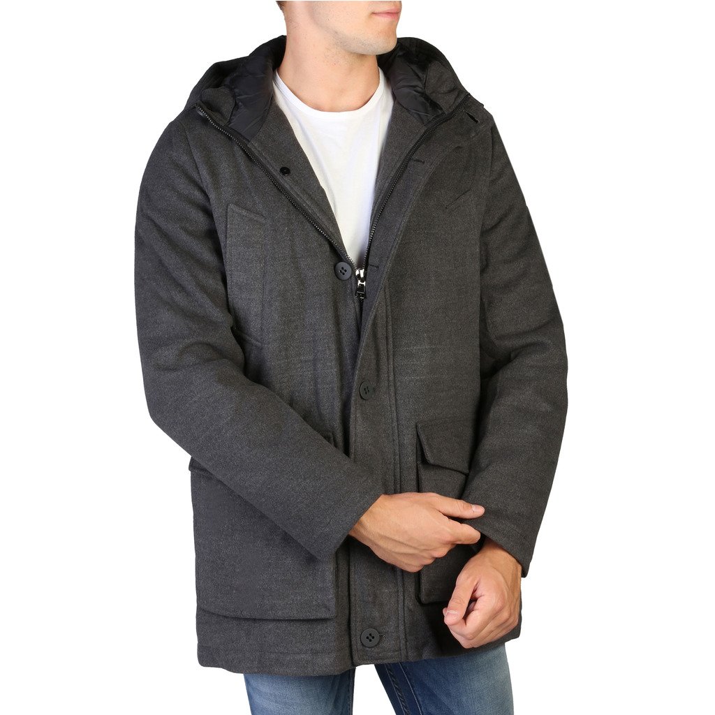 Alessandro Dell'Acqua Men's Jacket Grey 348430 - grey 3XL