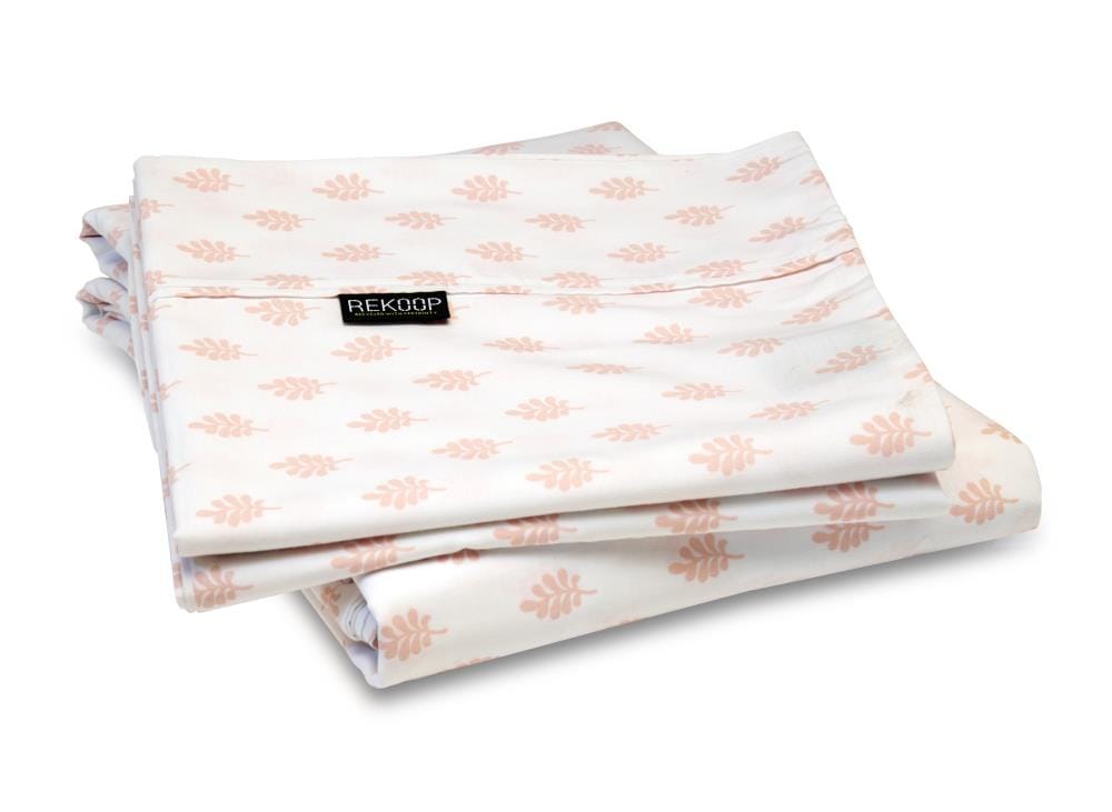 Grace Home Fashions REKOOP Queen Cotton Blend Bed Sheet Polyester in Pink | 250 CVC QN DA.PI