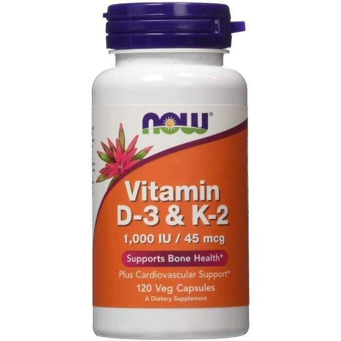 Vitamin D-3 & K-2 - 120vcaps