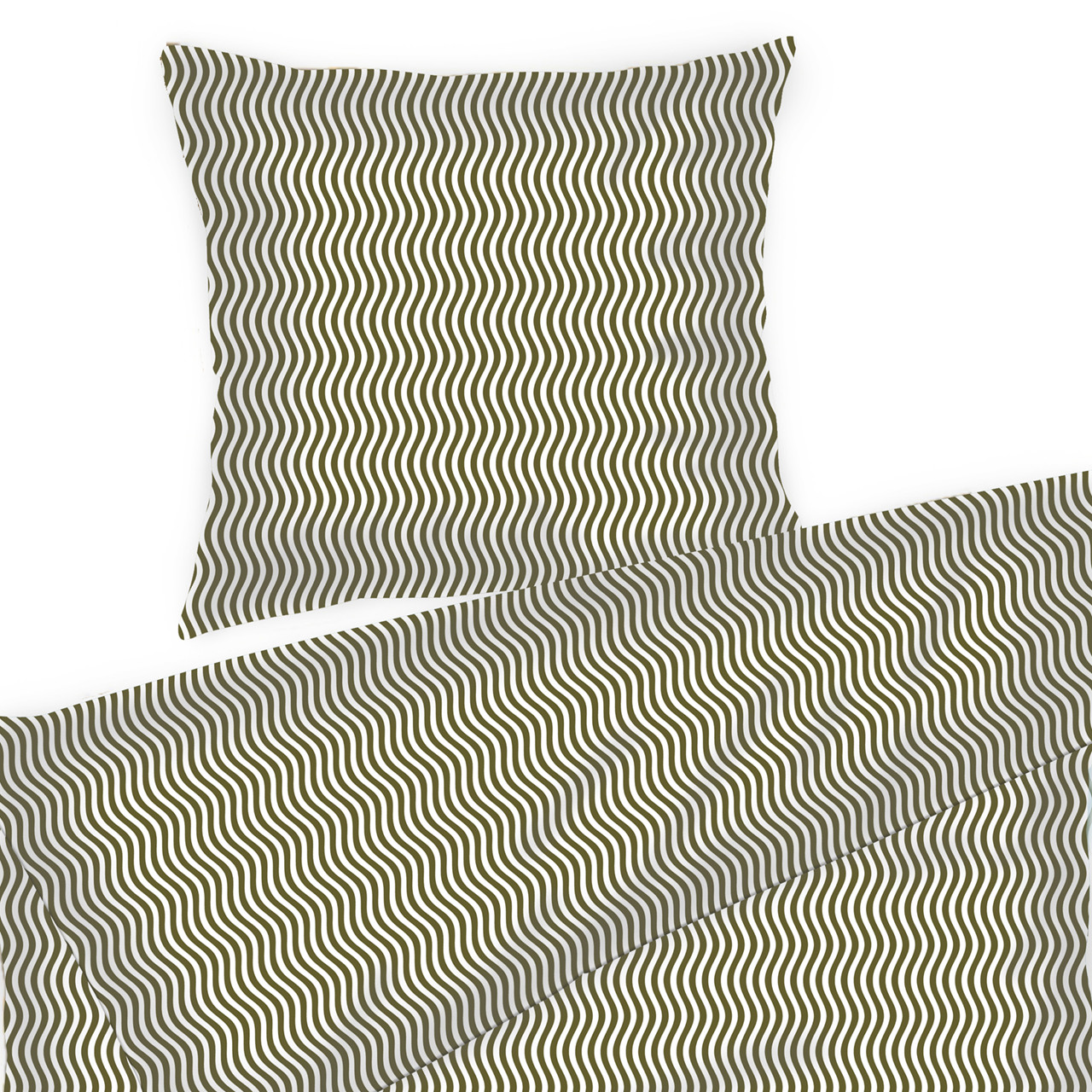 SINNERUP Waves sengetøj (KHAKI 140X200)