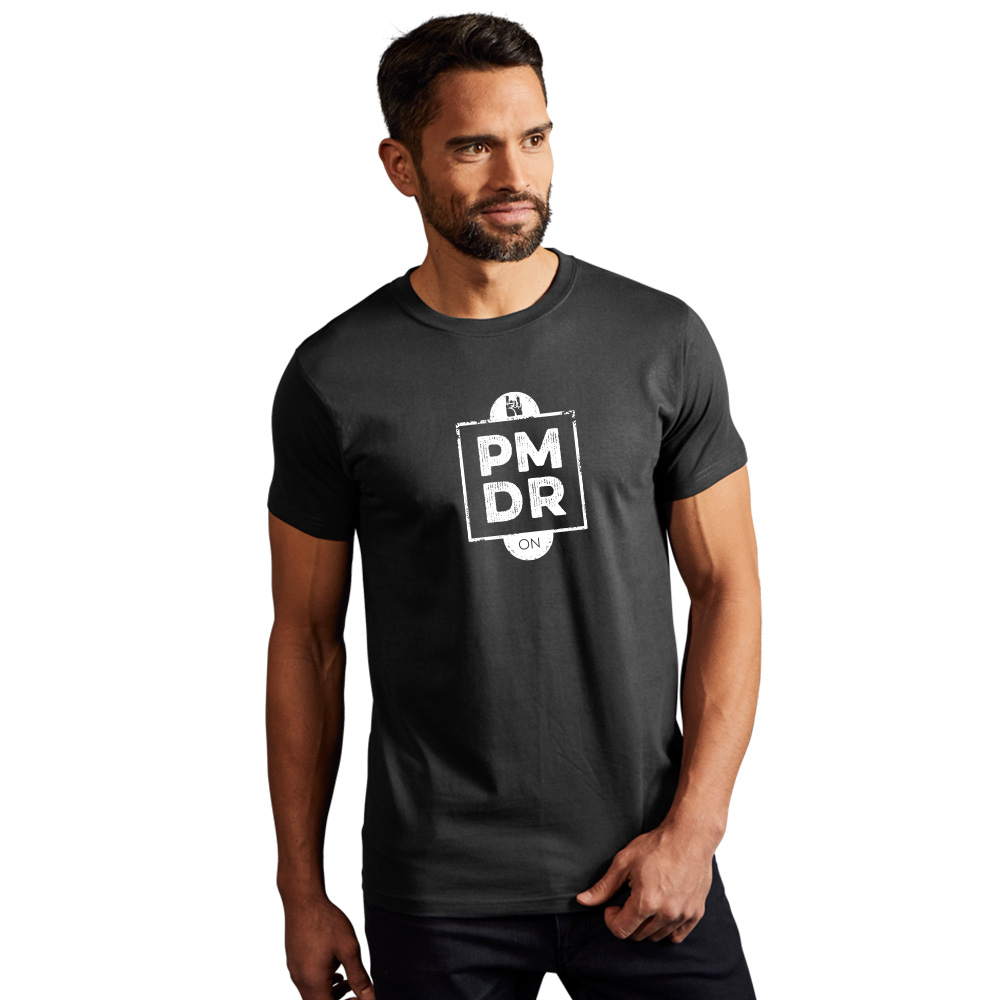 Print "promodoro rock on" Premium T-Shirt Herren, Graphit, XL