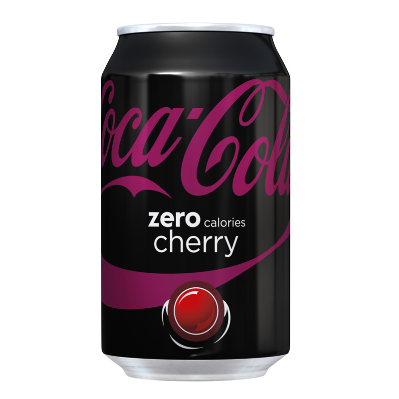 Coca Cola "Zero Cherry" 330ml - 22% rabatt