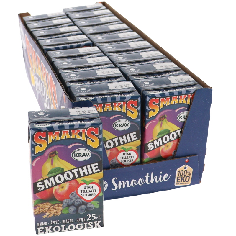Eko Smoothie Havre & Frukt 18-pack - 50% rabatt