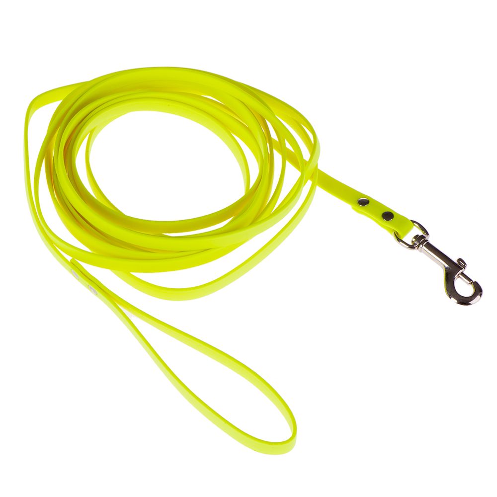 Heim Biothane® Long Dog Lead - Fluorescent Yellow - 10m