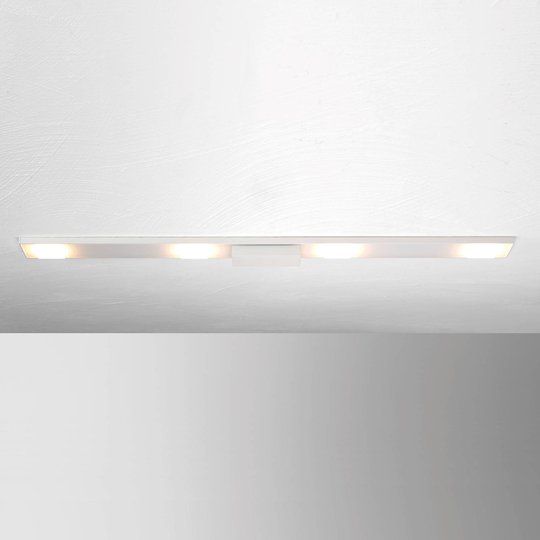 4-lamppuinen LED-kattovalaisin Slight, valkoinen