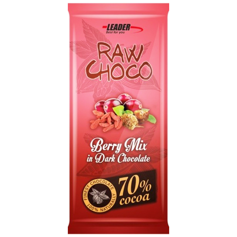 Mörk Choklad ”Berry Mix” 80g - 54% rabatt