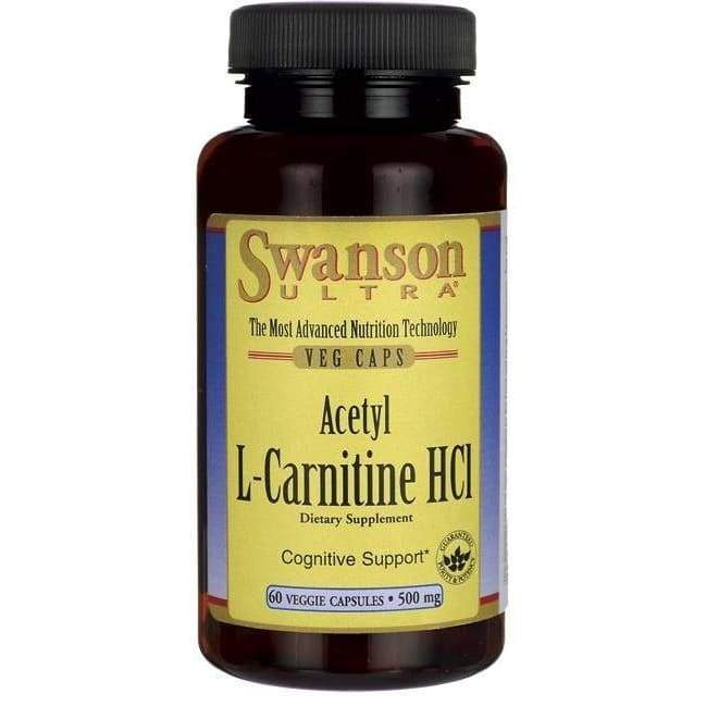 Acetyl L-Carnitine HCl, 500mg - 60 vcaps