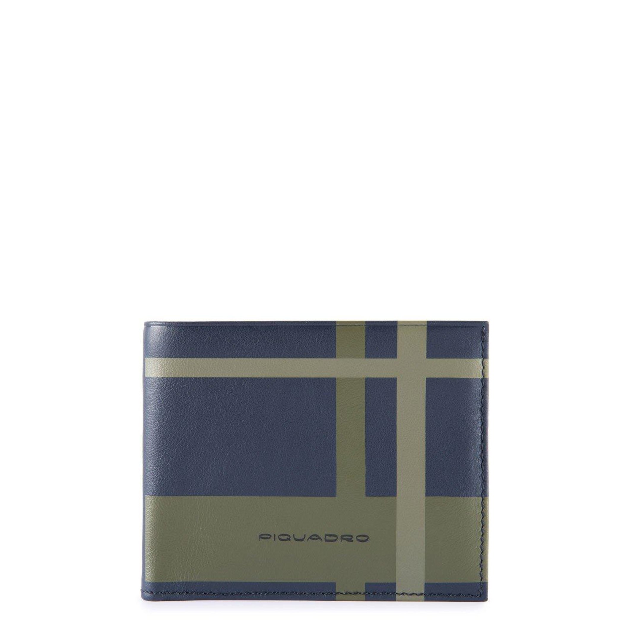 Piquadro Men's Wallet Various Colours PU3891TAGR - blue NOSIZE