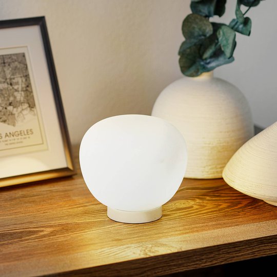 Fabbian Lumi Mochi -pöytälamppu, Ø 12 cm