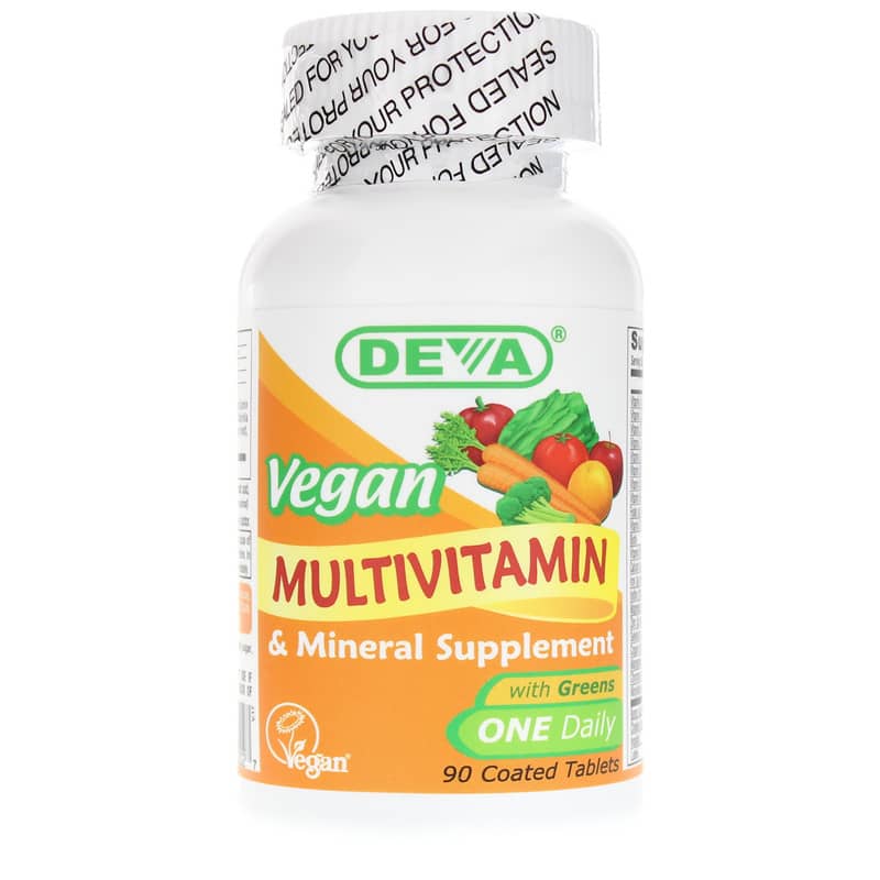 Deva Nutrition Vegan Multivitamin One Daily 90 Tablets
